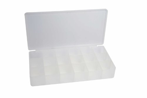 5 Stück Kleinteile Leerbox - 18 Fächer - Abmessungen: 213x114x35mm 5 Stück Kleinteile Leerbox - 18 Fächer - Abmessungen: 213x114x35mm von Unbekannt