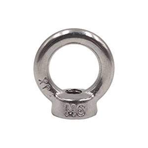 5 Stück Ringmutter DIN582 V2A Edelstahl M6 5 Stück Ringmutter DIN582 V2A Edelstahl M6 von Pauli Edelstahldesign