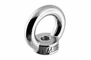 5 Stück Ringmutter DIN582 V2A Edelstahl M8 von Pauli Edelstahldesign