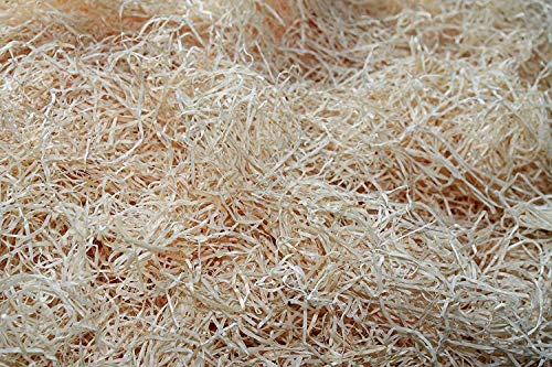 500g Holzwolle unbehandelt PEFC Zertifiziert * sehr hell * Polsterwolle * Füllstoff * Füllmaterial * aus Deutschem Wald ! von Unbekannt
