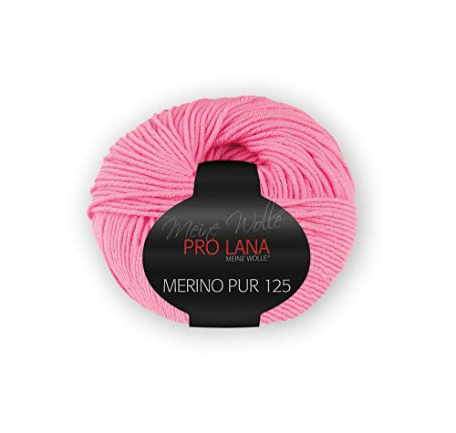 50g Pro Lana Merino Pur 125 - pink von Unbekannt