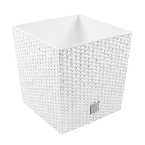 64 -Liter -Zeit Pot mit weißem Plantarfand 40 x 40 x 40,8 cm. 64 -Liter -Zeit Pot mit weißem Plantarfand 40 x 40 x 40,8 cm. von Prosperplast