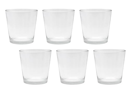 6X Kerzenhalter Kerzenglas Votivglas Transparent Teelichtglas Kommunion Konfirmation Tischdeko Deko von Unbekannt