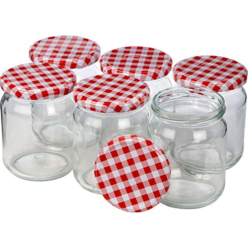 6er Set Einmachgläser/Einmachglas - Einweckglas mit Schraubdeckel (720ml) von Unbekannt