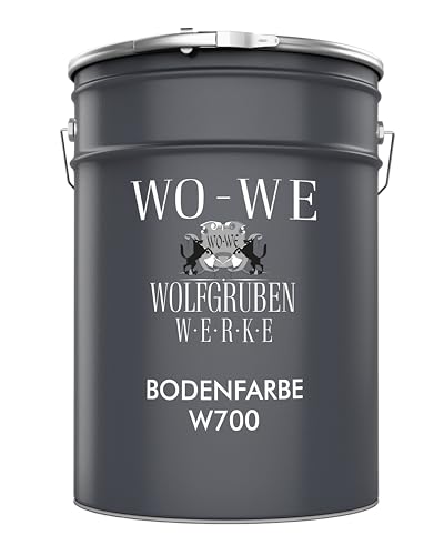 WO-WE Betonfarbe Bodenfarbe Bodenbeschichtung W700 Himmelblau ähnl. RAL 5015-5L von WO-WE