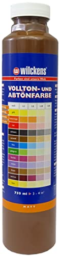 Wilckens Vollton- und Abtönfarbe matt, 750 ml, Braun Wilckens Vollton- und Abtönfarbe matt, 750 ml, Braun von Wilckens