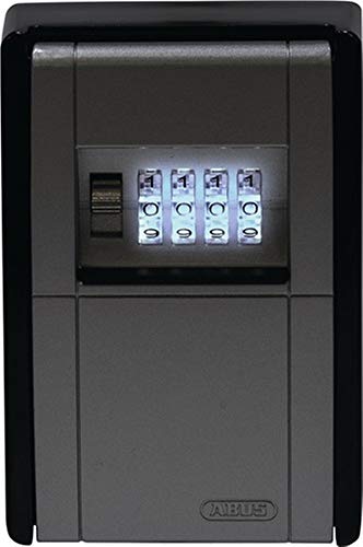 ABUS KeyGarage 787 LED - Schlüsselbox zur Wandmontage - mit beleuchteten Zahlenwalzen - für Schlüssel oder kleine Wertgegenstände - 83854 - Schwarz-Silber ABUS KeyGarage 787 LED - Schlüsselbox zur Wandmontage - mit beleuchteten Zahlenwalzen - für Schlüssel oder kleine Wertgegenstände - 83854 - Schwarz-Silber von Unbekannt