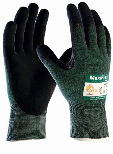 ATG Handschuhe 34-8743HCT Schnittschutzhandschuhe MaxiFlexCut, SB-Verp. grün/schwarz 6 von Unbekannt