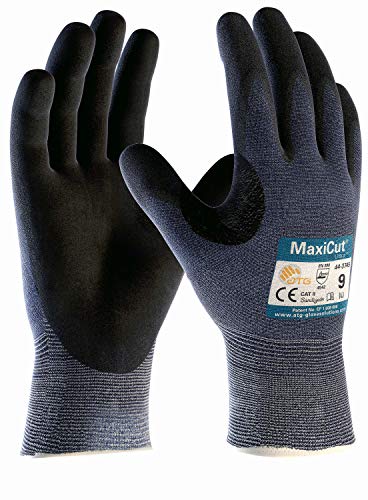 ATG Schnittschutz-Strickhandschuh MaxiCut Ultra 44-3745HCT Gr.8 blau/schwarz von Unbekannt