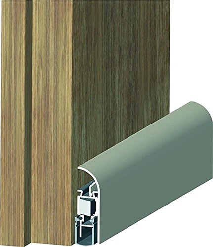 Absenkdichtung Schall-Ex® Applic, 1-seitig, L.1055 mm, Alu. weiß von Unbekannt
