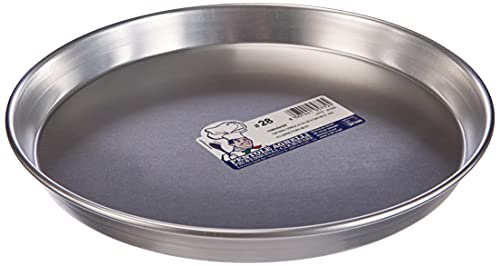 Pentole Agnelli FAMA43 / 328 Konische Kuchenform mit Rand, Aluminium, 28 x 28 x 3 cm von Baldassare Agnelli