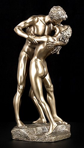 Akt Figur - Küssendes Paar - Nacktes Liebespaar - Veronese bronziert Frau Mann Statue Akt Figur - Küssendes Paar - Nacktes Liebespaar - Veronese bronziert Frau Mann Statue von Unbekannt