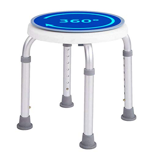 Aluminium 360° Rundhocker Izzy Hocker Drehhocker Höhenverstellbar Sitzmöbel B-Ware von Unbekannt