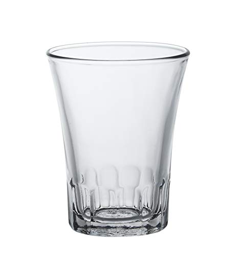 Duralex 1003AC04A0111 Amalfi Kaffeeglas, Teeglas, 130ml, Glas, transparent, 4 Stück von Duralex