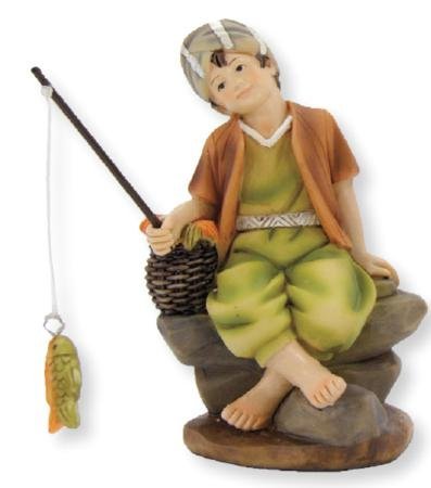 Angler sitzend für 11cm Figuren von Unbekannt