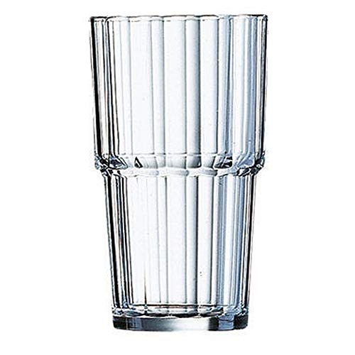 Arcoroc ARC 61698 Norvege Trinkglas, Wasserglas, Saftglas, 320ml, Glas, transparent, 6 Stück von Unbekannt