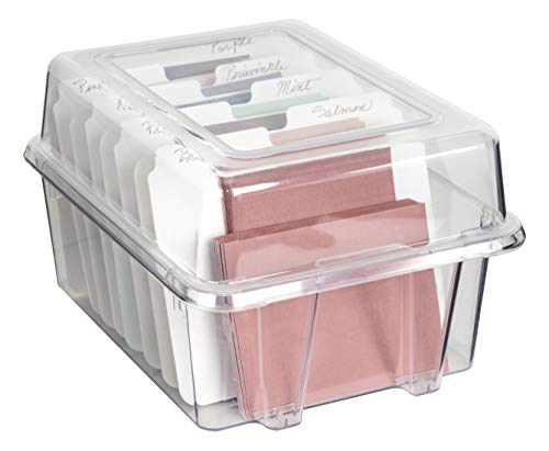 ArtBin 6841AG Karten- und Fotobox, transparent, 1 Box von ArtBin