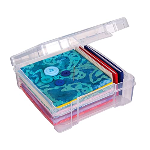 Art Bin 6953 ab 6 x 6 Essentials Aufbewahrungsbox, transluzent klar von ArtBin