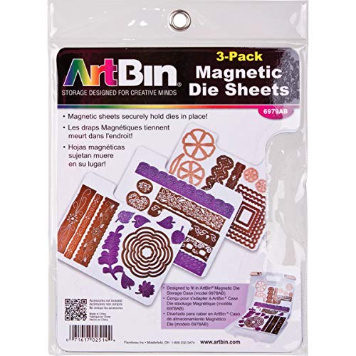ArtBin 6979AB Magnetische Färbeblätter, 3 Stück von ArtBin