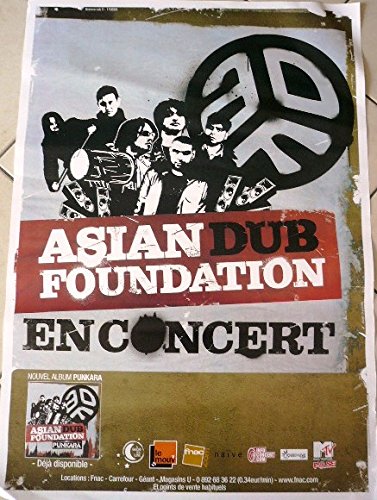 Asian Dub Foundation – 2009 – 70 x 100 cm zeigt/Poster von Unbekannt