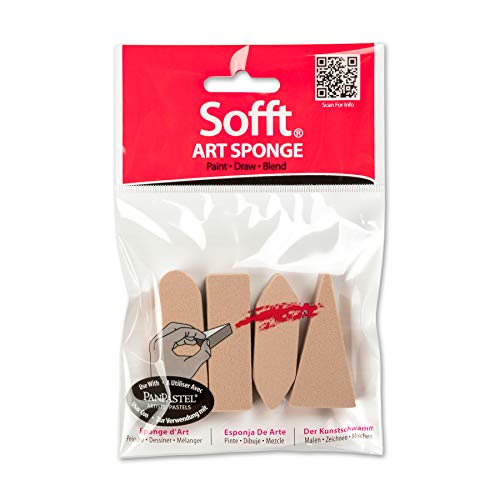 PANPASTEL Sofft Werkzeuge, Fleisch, 1 bis 4, 4-teiliges Set von PanPastel