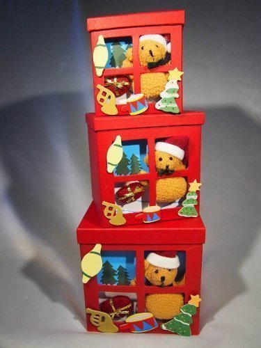 Aufbewahrungsboxen 3 teilig ideal für GESCHENKE mit Bärchen von Unbekannt