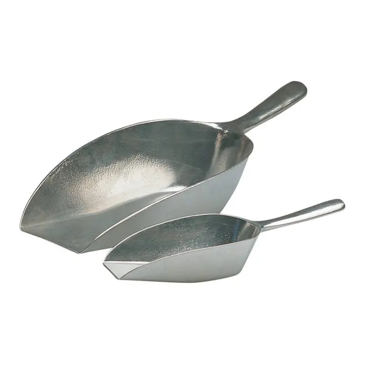 B-Ware Abwiegeschaufel Aluminium Schaufel Wiegeschaufel Silber 310mm Max 555ml 5 Stück von Unbekannt