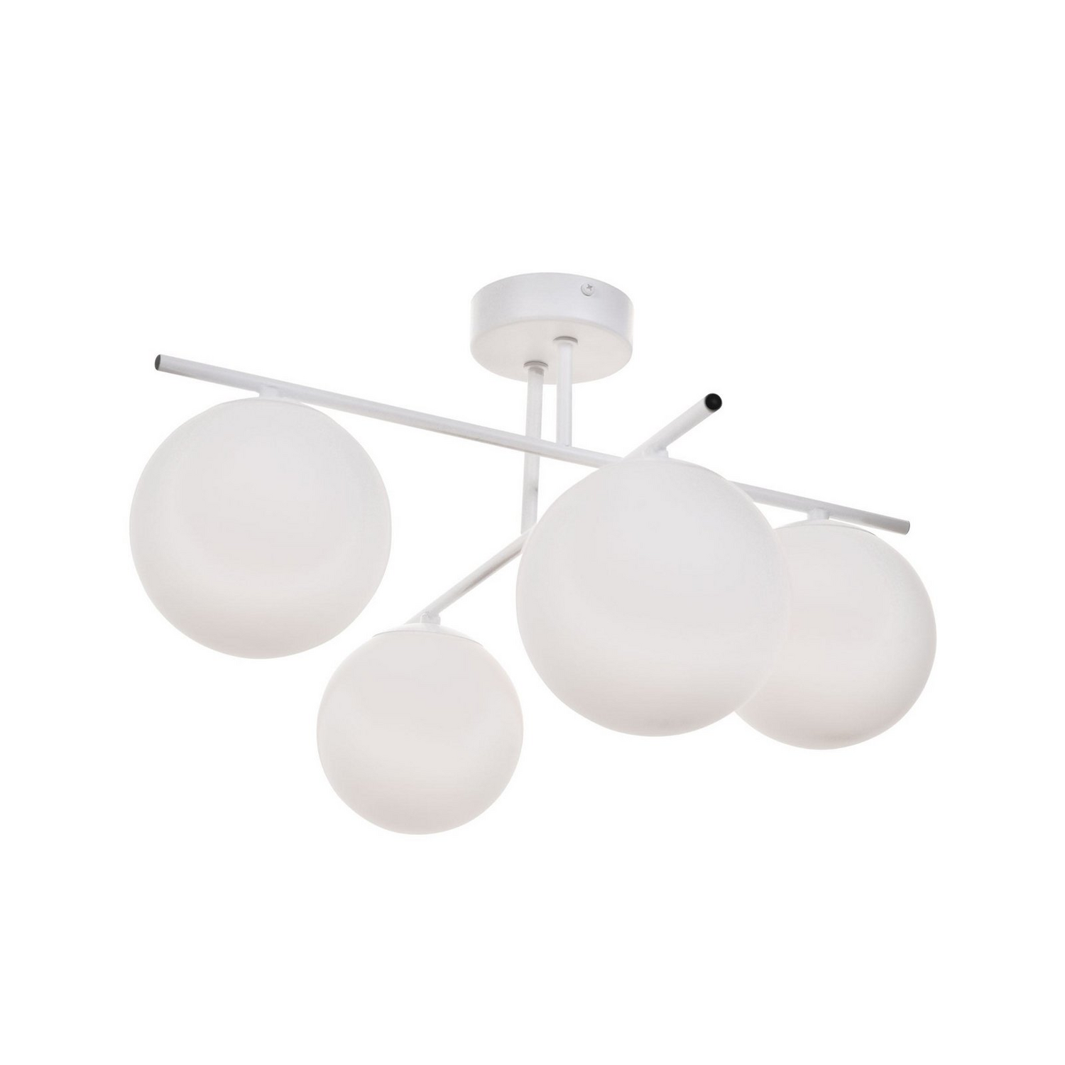 B-Ware Deckenleuchte Aurora Lampe Beleuchtung Weiß ø 50 Cm 4 Flammig Glas E14 B-Ware Deckenleuchte Aurora Lampe Beleuchtung Weiß ø 50 Cm 4 Flammig Glas E14 von Unbekannt