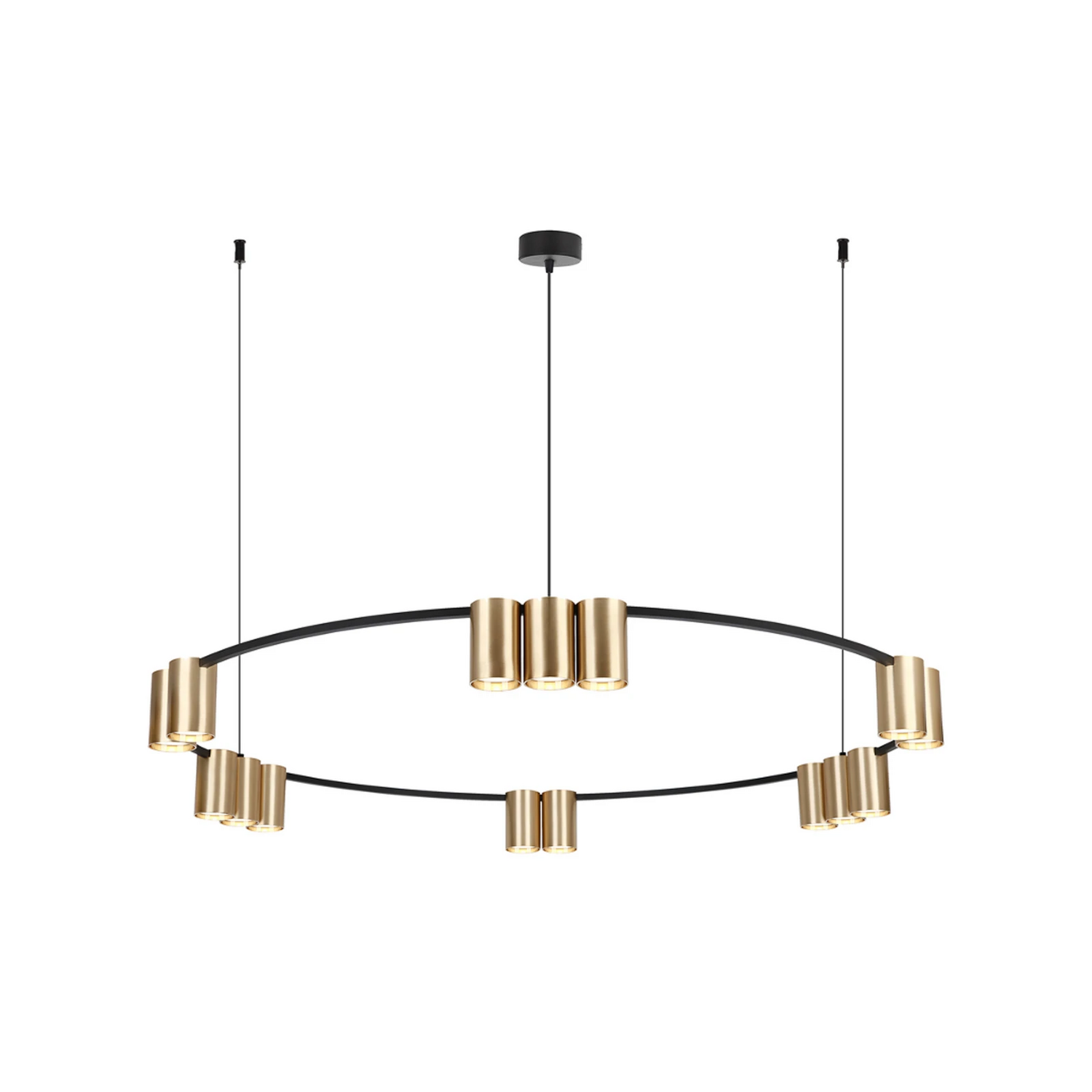 B-Ware Genesis Hängeleuchte Pendelleuchte Lampe Gu10 Decke Schwarz Gold Aluminium B-Ware Genesis Hängeleuchte Pendelleuchte Lampe Gu10 Decke Schwarz Gold Aluminium von Unbekannt