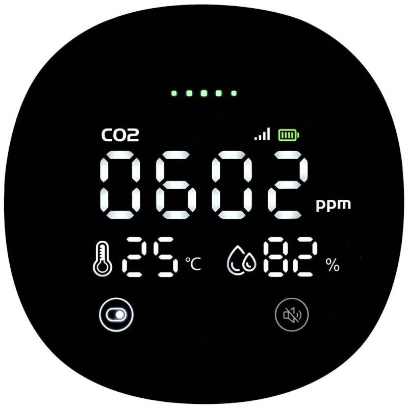 B-Ware Kohlendioxid Melder App Steuerung Thermometer Hydrometer Messgerät105 B-Ware Kohlendioxid Melder App Steuerung Thermometer Hydrometer Messgerät105 von Unbekannt