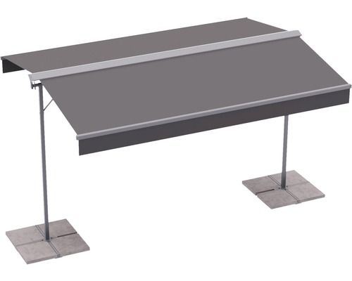 B-Ware Markiso Standmarkise Mobile Markise Sonnenschutz 4x3 Stoff Gestell Ral 7015 B-Ware Markiso Standmarkise Mobile Markise Sonnenschutz 4x3 Stoff Gestell Ral 7015 von Unbekannt