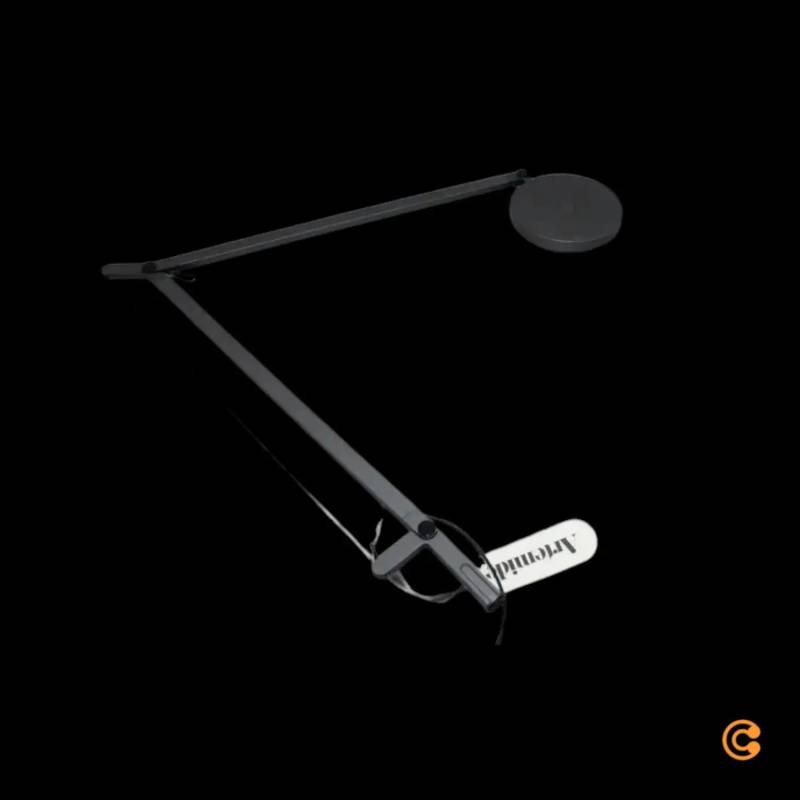 B-Ware Tischleuchte Tischlampe Demetra 930 Lampenkörper Led Anthrazitgrau Touch Dimmer von Unbekannt