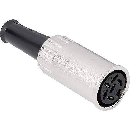 DIN Buchse, rechts BKL Electronic 0202014, Anzahl der Pole (num): 8 Silber, 1 Stück von Unbekannt