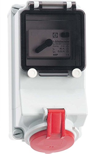 Bals Elektrotechnik 15076 Red, White Socket-Outlet – Socket-outlets (200 – 415, 16 A, 50 – 60, 118 mm, 225 mm, 1.27 kg) von Unbekannt