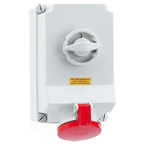 Bals Elektrotechnik 16605 Red, White Socket-Outlet – Socket-outlets (63 A, 50/60, 160 mm, 260 mm) von Unbekannt