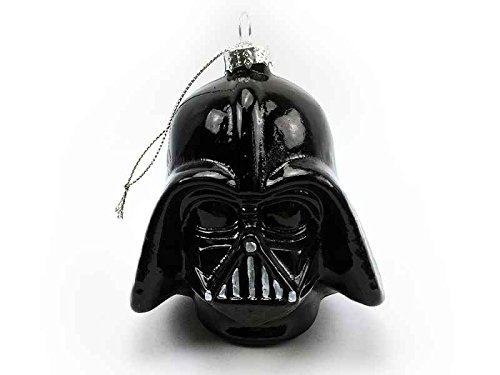 Baumkugel Star Wars (TM) Darth Vader - Weihnachtskugel für Star Wars Fans - Christbaumschmuck, Kunststoff, Weihnachtsdeko von Unbekannt