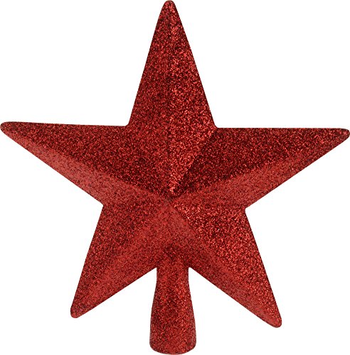 Baumspitze Stern Baumschmuck Christbaumspitze Weihnachtsstern Weihnachtsbaumstern Weihnachtsbaumspitze Kunststoff 5 Zacken Baum Spitze Glitzerpailetten19 cm 3D rot Baumspitze Stern Baumschmuck Christbaumspitze Weihnachtsstern Weihnachtsbaumstern Weihnachtsbaumspitze Kunststoff 5 Zacken Baum Spitze Glitzerpailetten19 cm 3D rot von Unbekannt