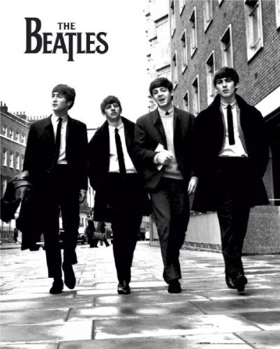 Beatles-In London, 40 x 50 Cm Kunstdruck/Poster von Unbekannt