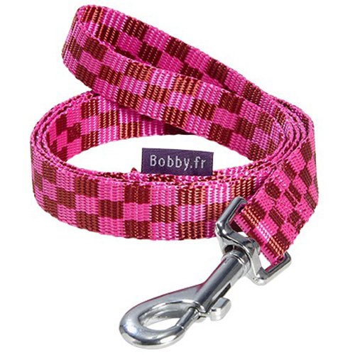 Bobby LLAF_Rouge_S Leine Damier, S, rot von Bobby