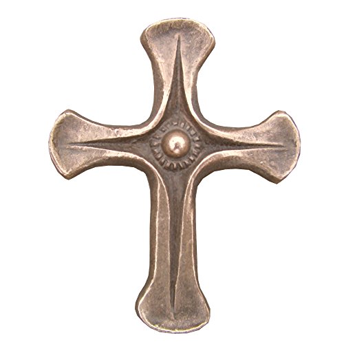 Wilde Bronzekreuz Bronze Kreuz Ornament Kugel Kommunion 9,5 cm * 7,5 cm von Wilde