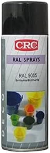 CRC – Acrylfarbe Schnelltrocknendes mit eine breite Palette von Farben Déco RAL 9005 Glänzend Schwarz 400 ml von RC2 Corporation