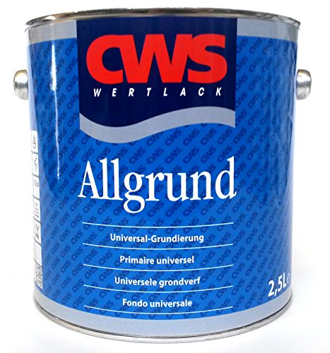 CWS Allgrund nussbraun RAL8011 matt, 2,5L - Matte Universal-Grundierung mit Korrosionsschutz auf Basis einer speziellen Bindemittelkombination. CWS Allgrund nussbraun RAL8011 matt, 2,5L - Matte Universal-Grundierung mit Korrosionsschutz auf Basis einer speziellen Bindemittelkombination. von Unbekannt