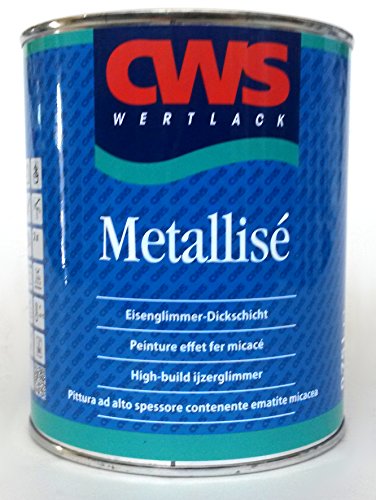 CWS Metallisé anthrazit, 0,75L - Dickschichtiger, lösemittelhaltiger, hochviskos eingestellter 1-Komponenten Beschichtungsstoff als dekorativer Korrosionsschutz für den Innen- und Aussenbereich. von Unbekannt