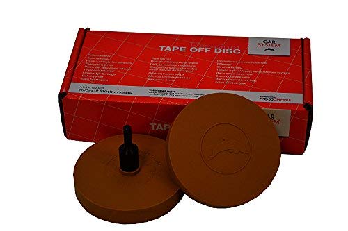 Carsystem Tape Off Disc 2 Stück Folienradierer mit Adapter für Bohrmaschine Carsystem Tape Off Disc 2 Stück Folienradierer mit Adapter für Bohrmaschine von CAR SYSTEM