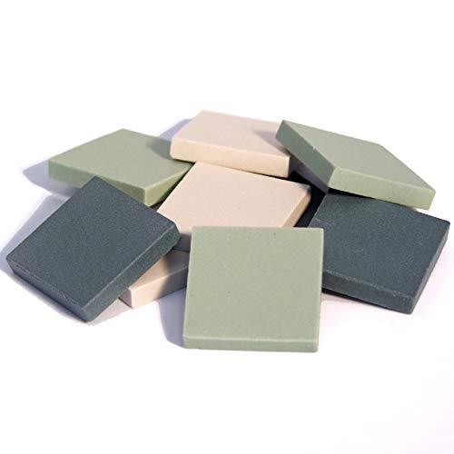 Ceraton® Ton Mosaik ca. 200 Steinchen Grün Mix (01, 10, 11); 750g von Unbekannt