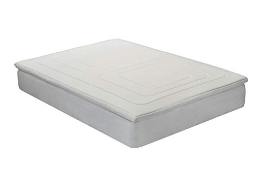Pikolin Extra Belüftung 5 cm (3+2) Bett, Viskoelastisch, weiß, Cama 150-150 x 200 cm von Pikolin