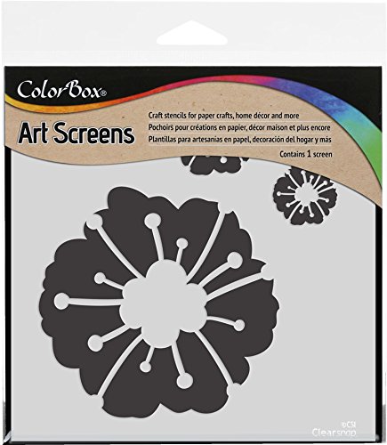 ColorBox Art Screens Swirl Dot 6-x-6-Inch Botanical von ColorBox