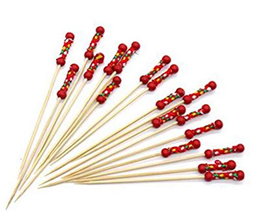 Cocktail-Sticks 100 Stück Zahnstocher aus rotem Holz, Sandwich für Obst, Aperitif, Partybedarf, Spieße Cocktail-Sticks 100 Stück Zahnstocher aus rotem Holz, Sandwich für Obst, Aperitif, Partybedarf, Spieße von Unbekannt