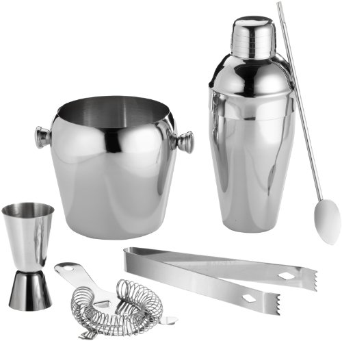 Cocktailmixer Set 6 tlg Edelstahl Cocktailmixerset von Unbekannt