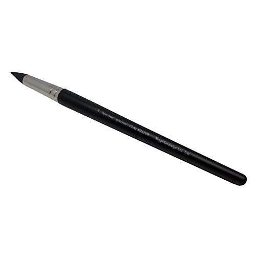 Colour Shaper CSH14116 Gummipinsel mit extraharter Spitze, Kegel Größe 16, schwarz von Colour Shaper